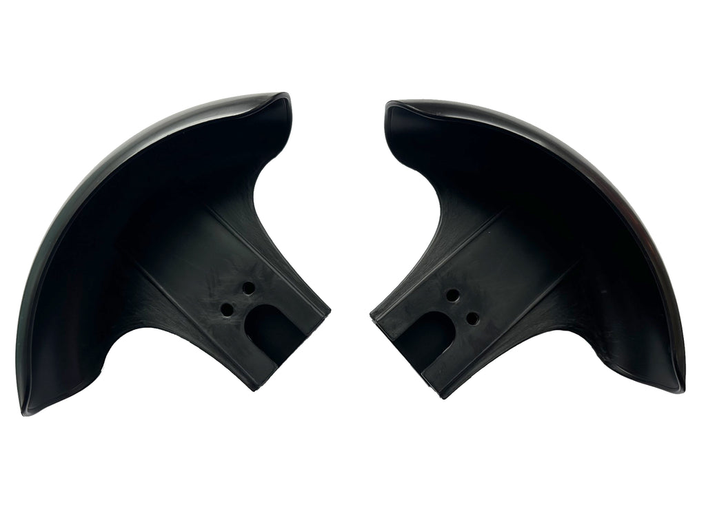 Set of rear fenders